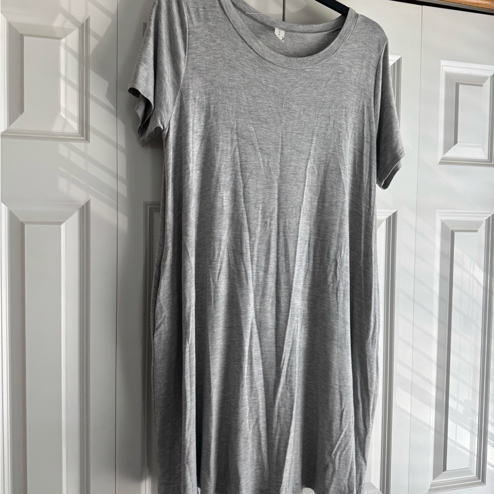 MTS Heather Gray Tee